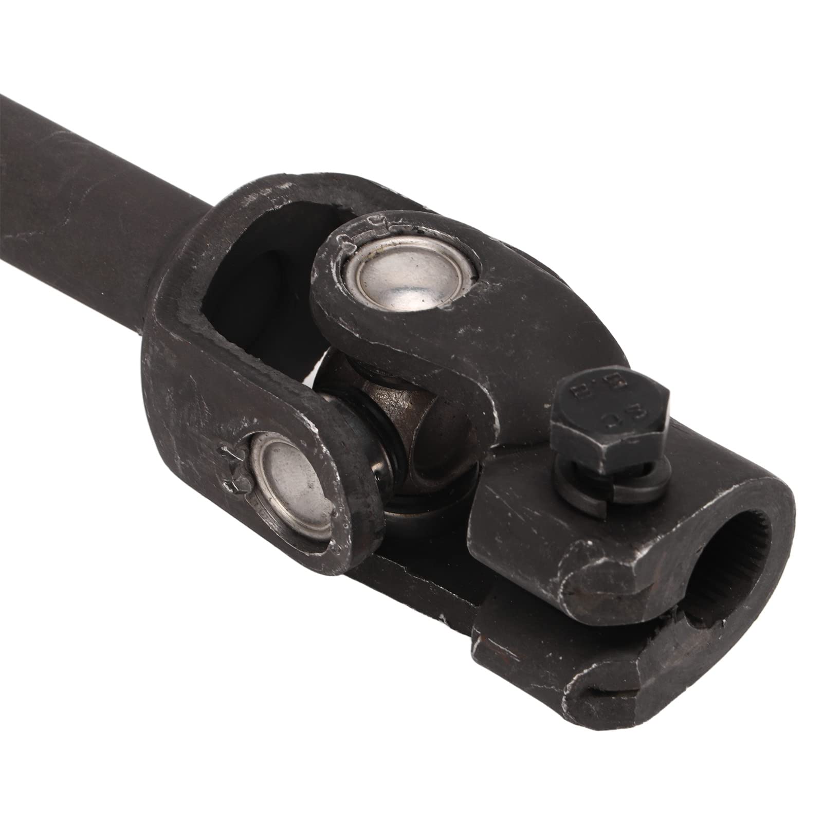 505 Mm 30 Zähne Lenkwelle, Servolenkungsgestell aus Stahllegierung mit Polierter Oberfläche für DIY Bike Go Kart ATV UTV