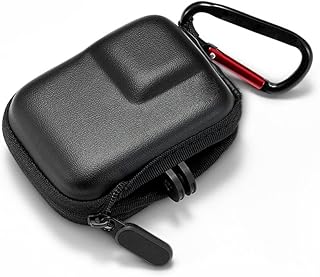 Hesupy Storage Case for Insta360 Ace/Ace Pro, Mini Protective Body Bag Carrying Case, Portable Sports Camera Compact Cover Shell Accessories (Black, Style 2)