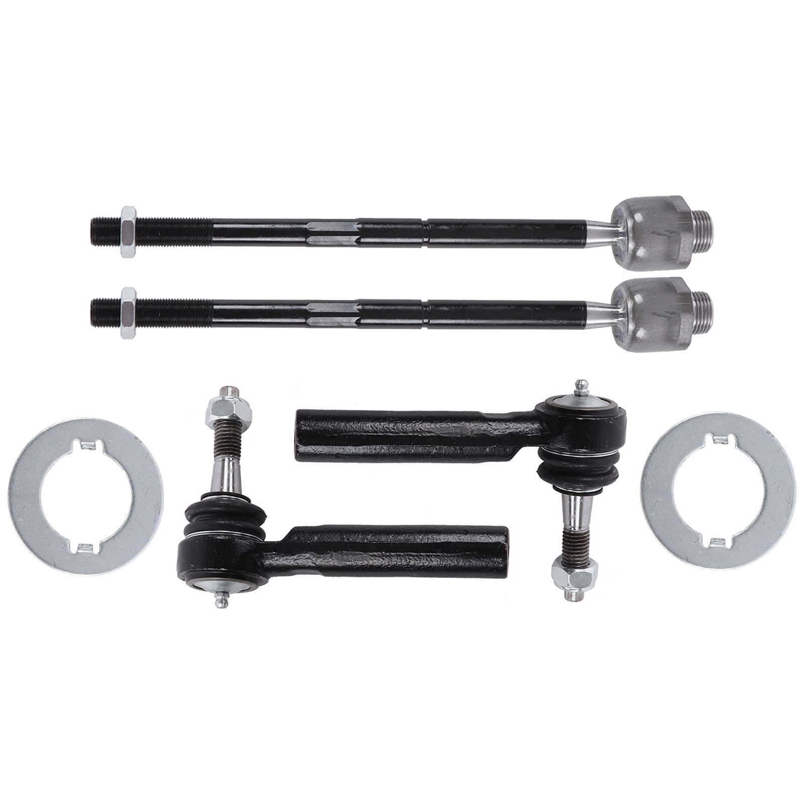Dioche EV800084 Akcesoria Samochodowe 4 szt. Końcówki Drążków Kierowniczych Wewnętrzny Zestaw Zewnętrzny do 1500 LT 2007 - Części Zamienne do Układu Kierowniczego