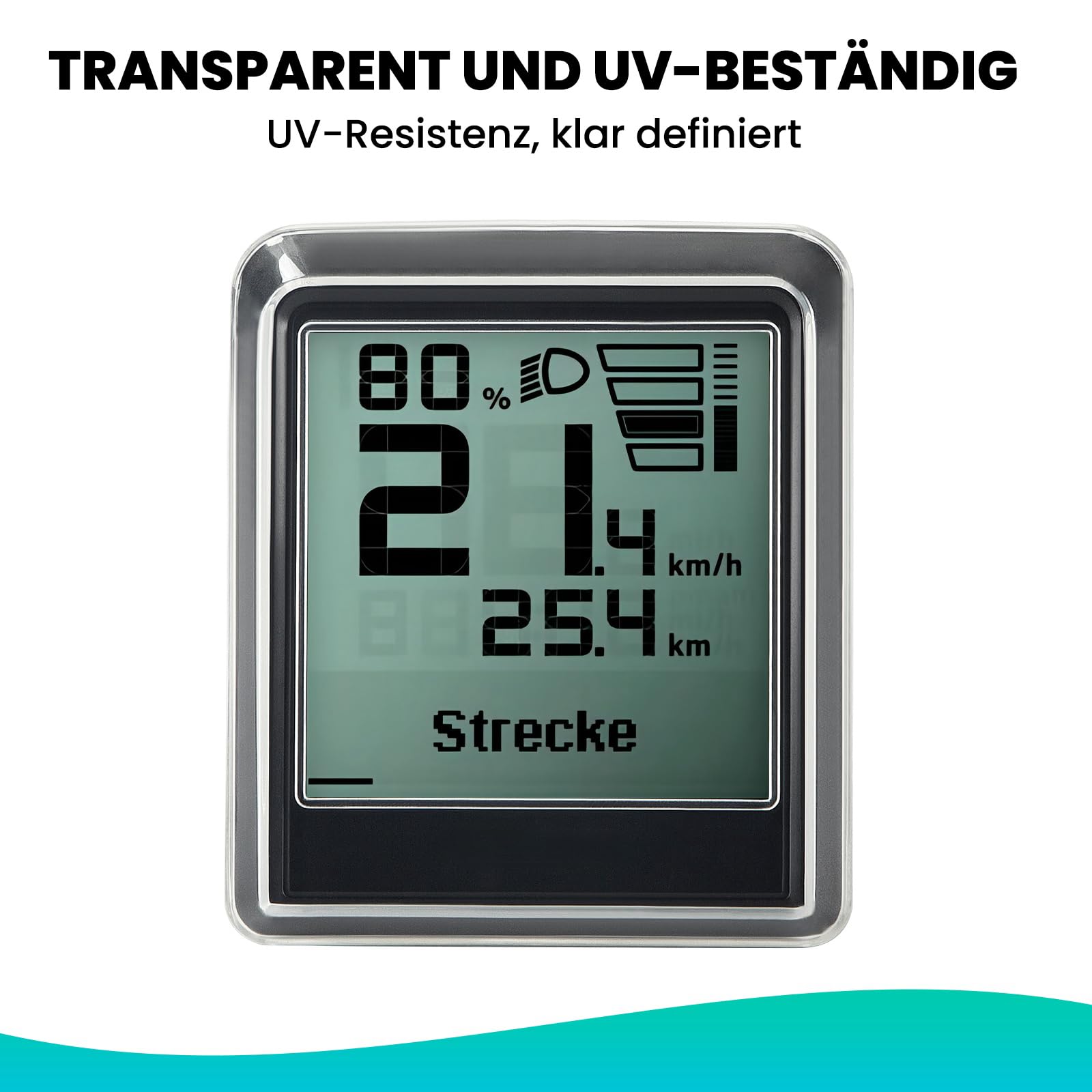 Besudo Set custodia protettiva compatibile con Bosch Intuvia 100 Display & LED Remote Control Unità (BHU3200 & BRC3600) – Protezione Cover Protettiva Cover Protettiva Cover Protezione da Graffi Shock