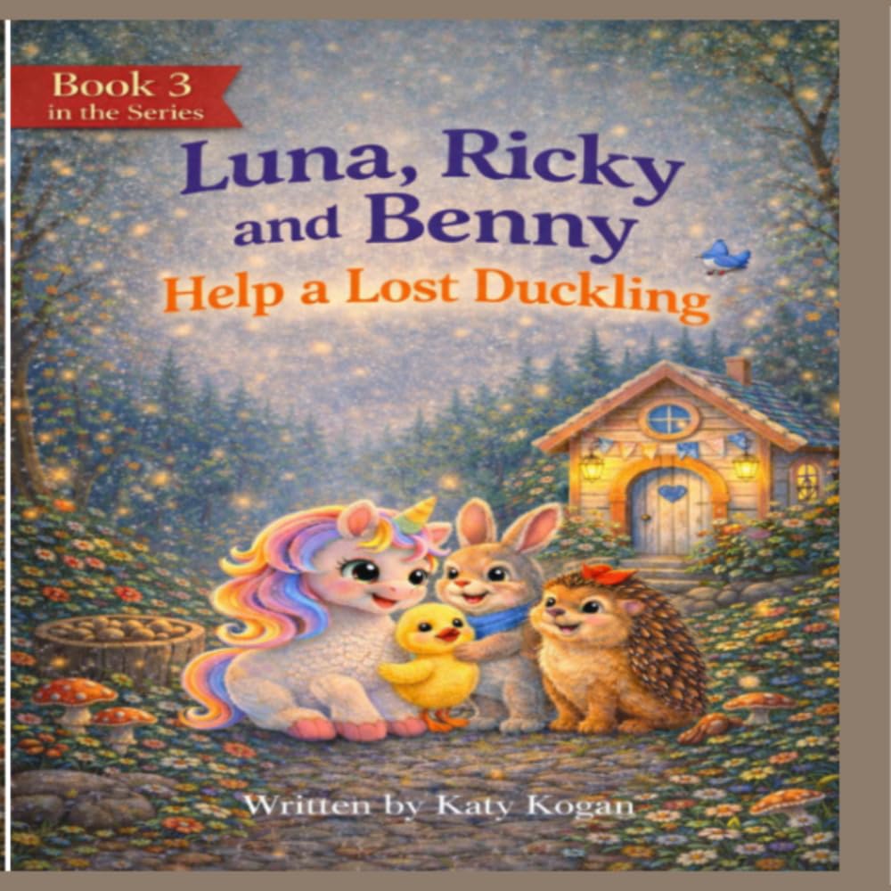 Luna, Ricky and Benny: Help a Lost Duckling: A Magic Forest Story – Book 3 (luna series)