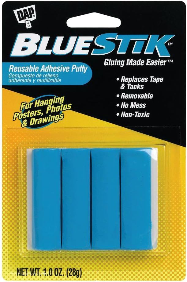 01201 Reusable Adhesive Mounting Putty Bluestick