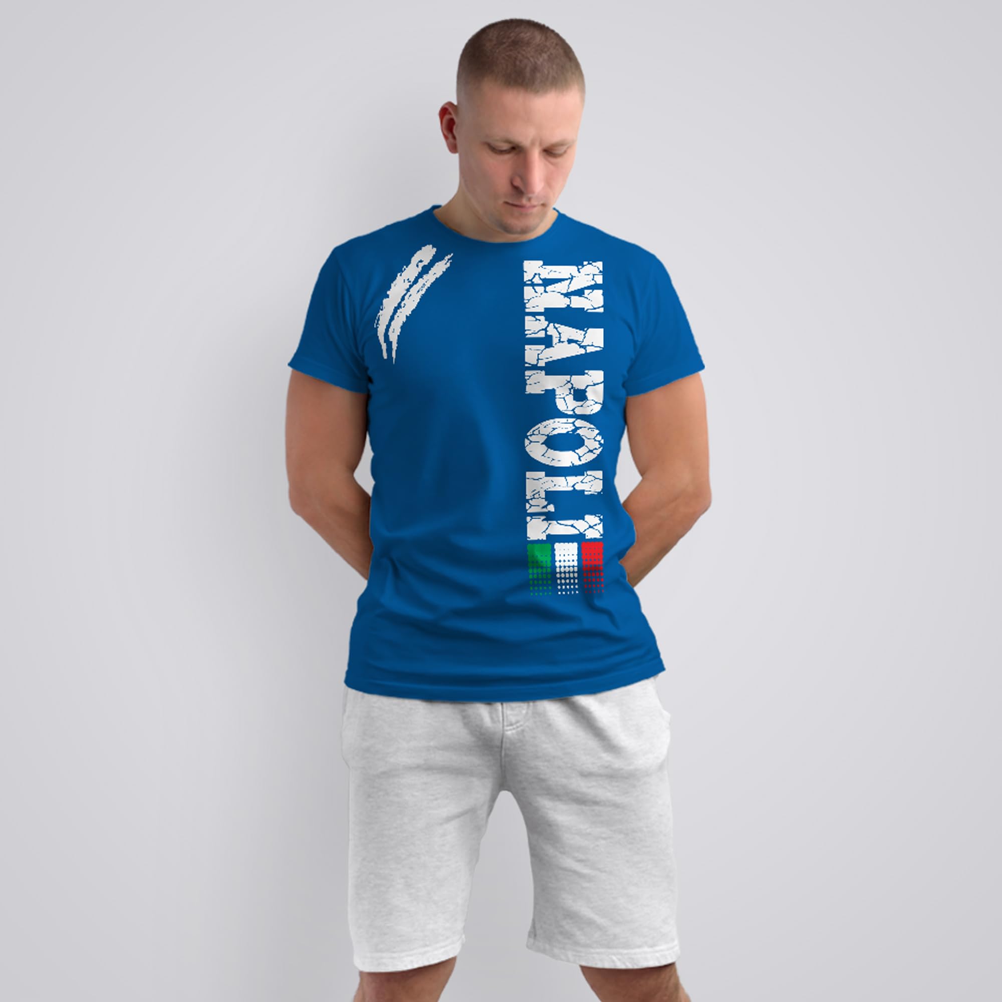 t-Shirt Napoli Tifosi Ultras Calcio Sport dalla S alla 3XL e 4 Colori Disponibili
