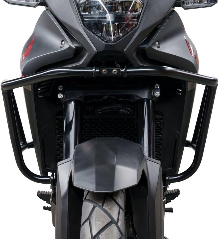 Tusk Crash Bars – Black Engine Guards and Protection for Adventure and Touring Motorcycles - Compatible with Honda Transalp XL750 2025