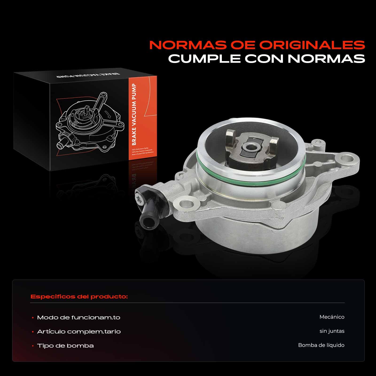 Frankberg Frenosanlage Diesel Mecánico Compatible con Serie 3 E46 318-330 Serie 5 E60 530 Serie 5 Touring E61 530d Serie 7 E65 E66 E67 730d X3 E83 3.0d X5 E53 3.0d Replace# 11667795142