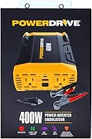Vista 7 de PowerDrive PWD400 - Inversor de corriente de 400 vatios de 12 V CC a 110 V CA con 2 salidas y 2 puertos