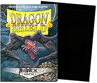 Vista 2 de Dragon Shield Standard Size Card Matte Sleeves 100 CT - Smooth & Tough Premium TCG Sleeves Compatible with Pokemon, Flesh & Blood, One Piece &