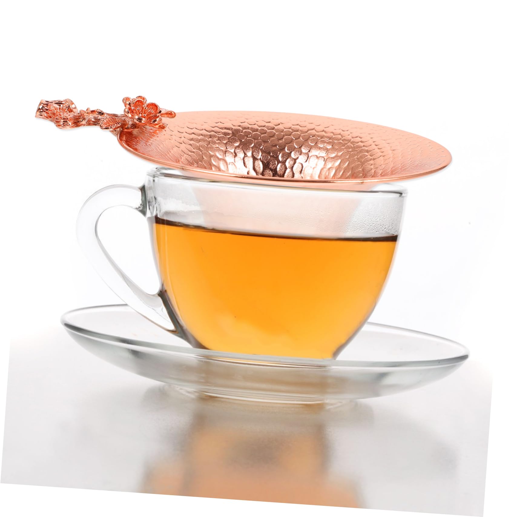 Alipis 3piezas Colador De Té De Cobre Para Infusiones Filtro De Té Chino Accesorio Para Casa y Especias