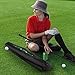 NATURAL STYLE Beer Sleeve for Golf Bag,7-Can Insulated Cooler Sleeve, Beer Drink Accessories Sling Cooler Fits Most Golf Bags Styles and Types (BLACK)
