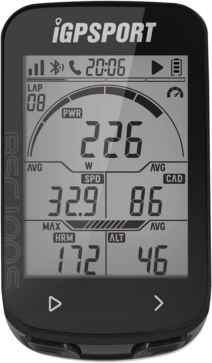 WDX- Komputer rowerowy, GPS Komputer rowerowy Wodoodporny Bezprzewodowy rower Inteligentny komputer Prędkościomierz 5 System satelitarny Duży ekran 2,6 cala Pomiar prędkości