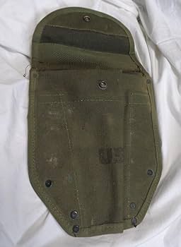 60s 米軍　実物　M43エントレンチングツール 米軍スコップ 送料無料 Amazon.co.jp: 米軍 M-1943 コットン スコップカバー エント