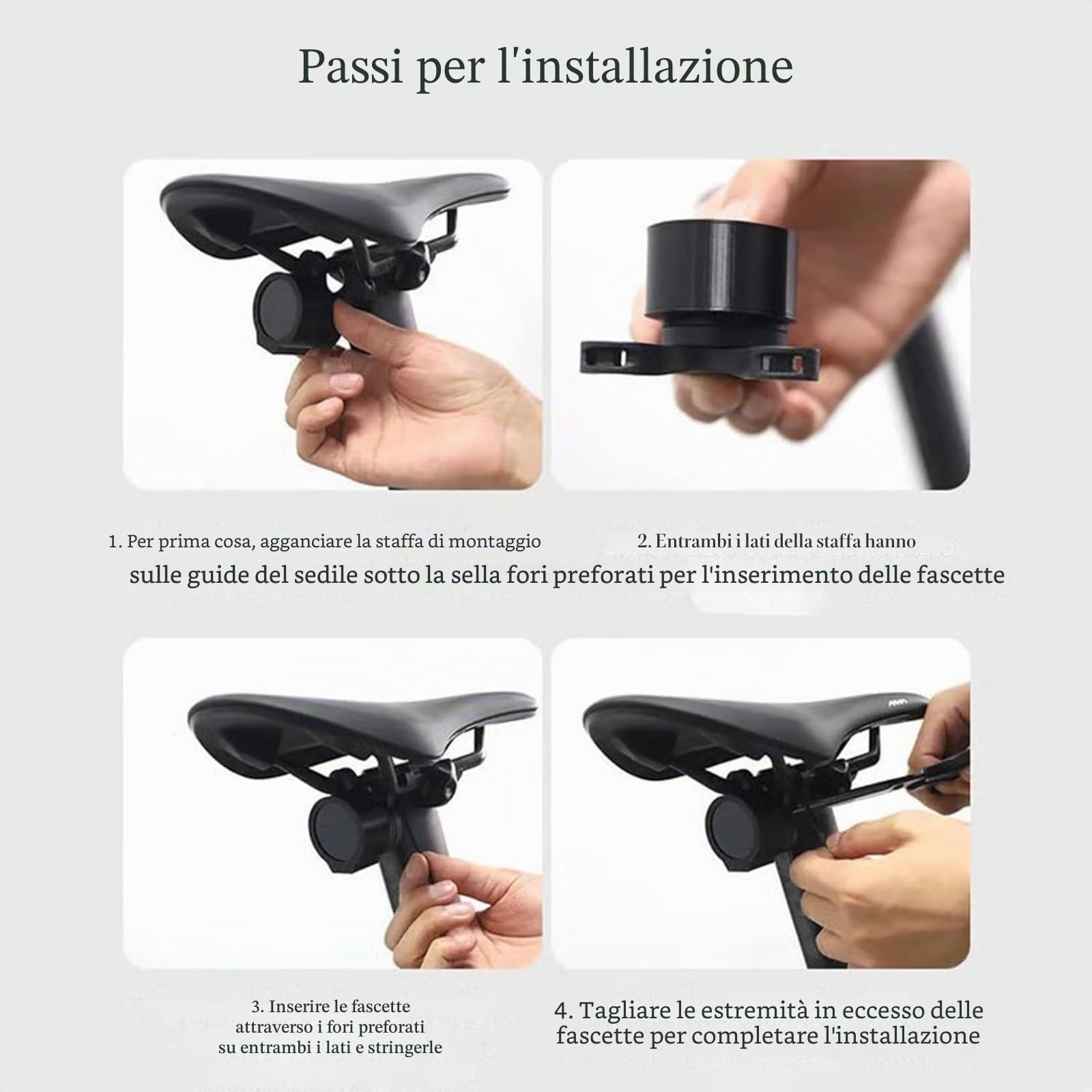 Fanale posteriore per bici Demon Eye, luci LED intelligenti Devil Eye, occhi ricaricabili fai da te programmabili tramite APP, luci per bicicletta, impermeabili intelligenti, luce di sicurezza