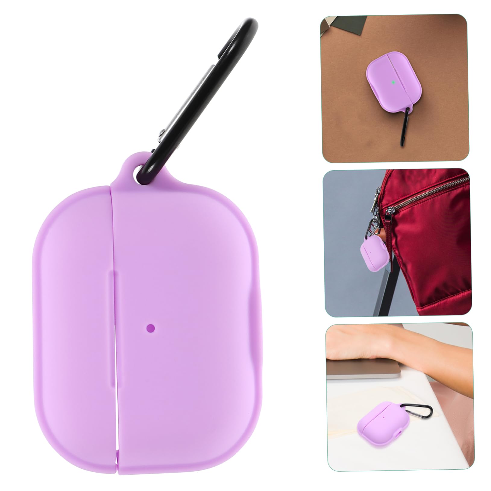 Hemobllo 5stücke Magnetische Silikon-hülle Für -kopfhörer Kompatibel Mit Stoßfest Kratzfest Leicht Mit Schnalle Für Einfachen Transport Elegantem Farbton