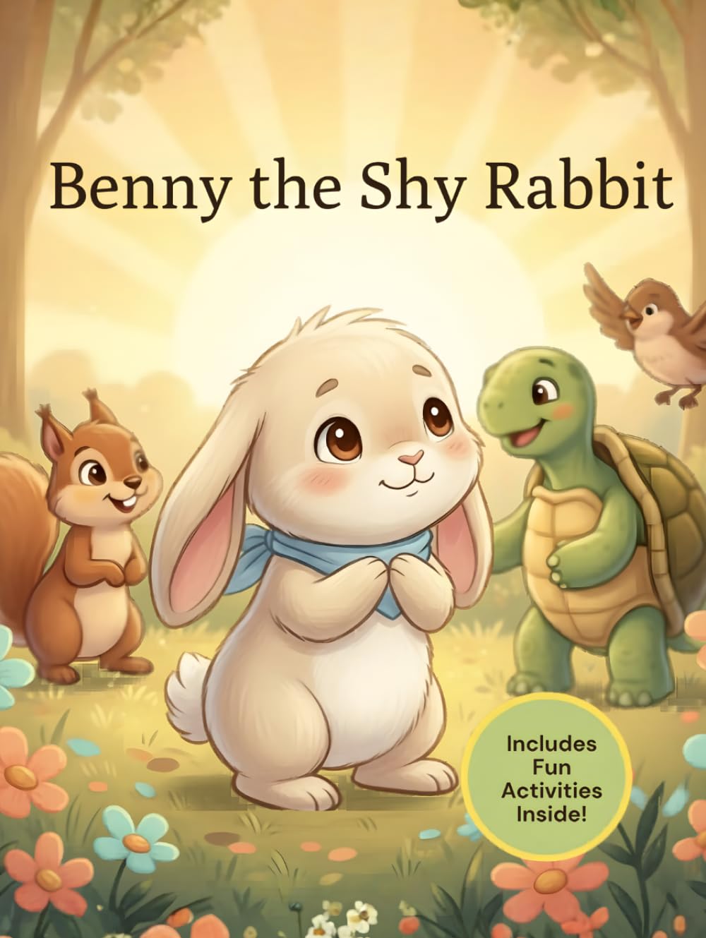 Benny the Shy Rabbit: Helping Kids Overcome Shyness, Build Confidence, and Make Friends Through Story & Fun Activities