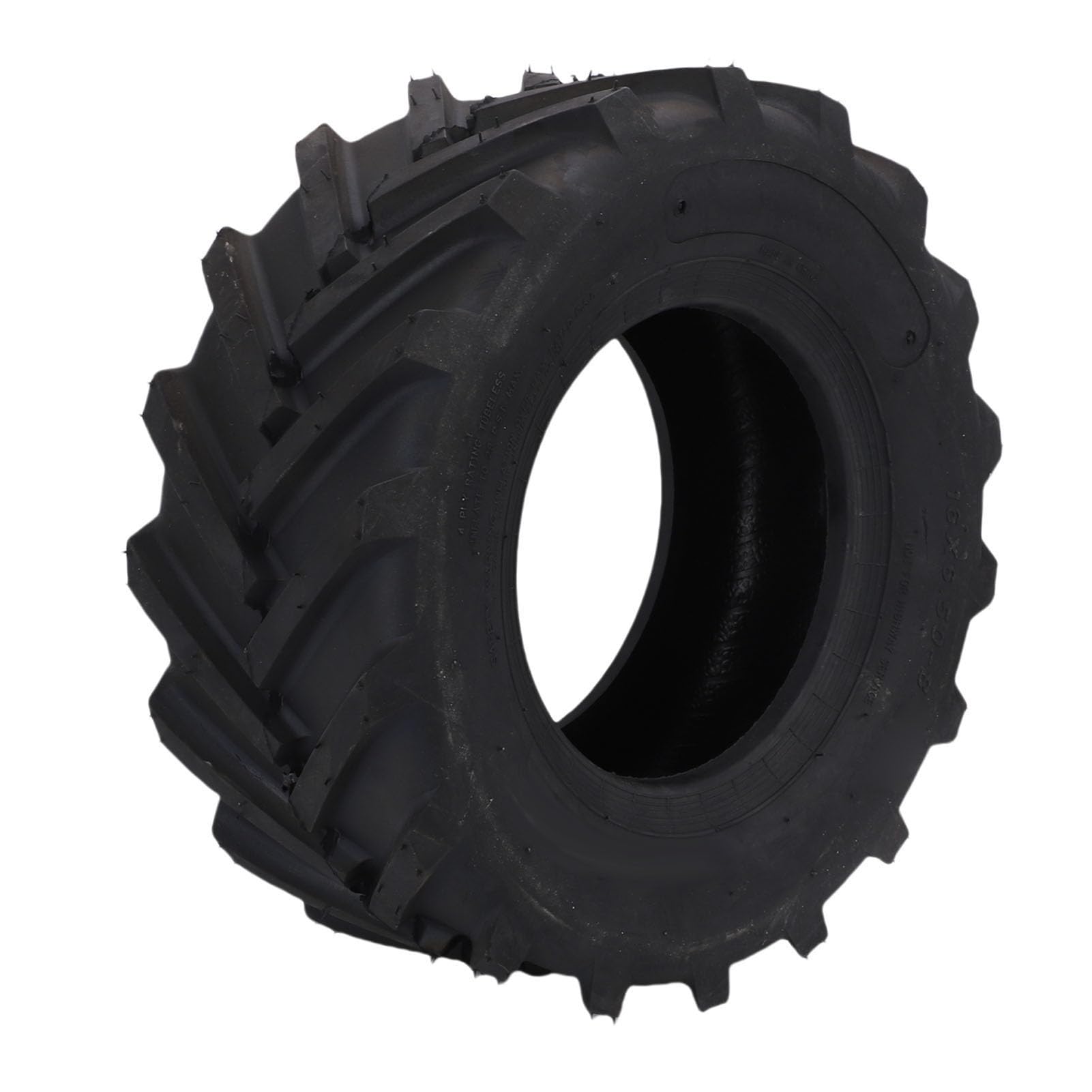 Akozon Neumático sin Cámara 16x6,50-8, Alta Tracción, Neumático para Tractor Agrícola, Cortacésped, ATV, Cultivadores