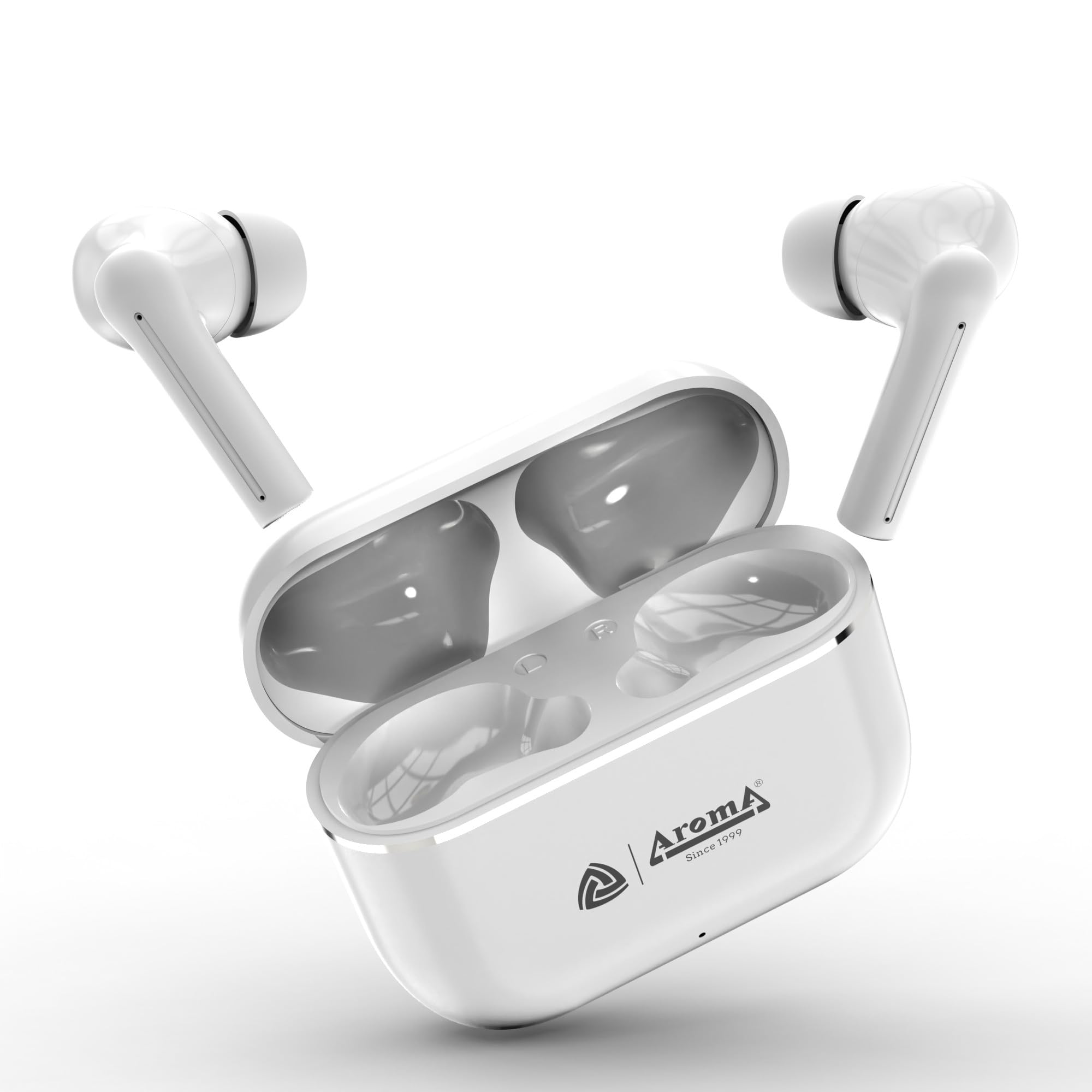 Aroma NB140 Galaxy 50 Hours* Playtime, Deep Bass, Fast Charging Earbuds Bluetooth Headset (B0D9M4HKDX) Amazon Price History, Amazon Price Tracker