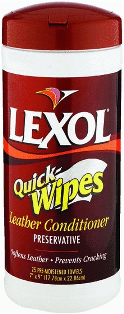 LEXOL LEATHER CONDITIONER - 25 count