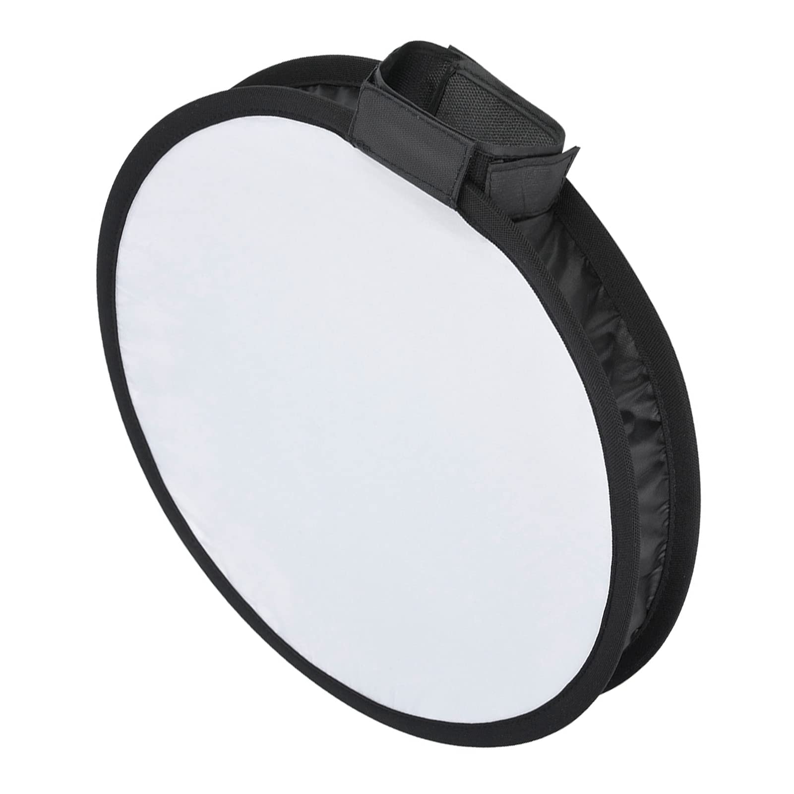 Portable Round Softbox Diffuser for Camera Flash Light, Lighting Effect, Easy Installation, Foldable Design, for Photographers