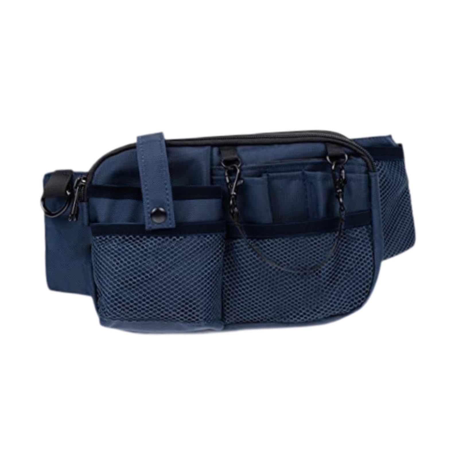 ZELPHORA Nurse Waist Bag with Pockets Nursing Belt Bag for Caregivers Students Doctor Dark Blue-image-31
