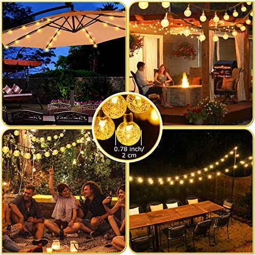 Litogo Catena Luminosa Esterno Solare, 18M 80LED