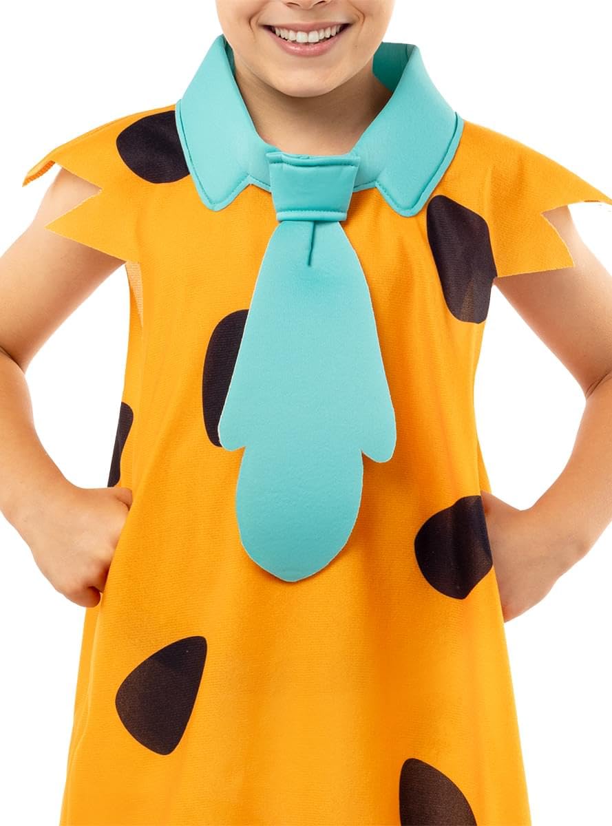 Costume Cavernicolo Flintstones Per Bambina - Tutu Con Osso E Fascia, Per Halloween E Carnevale - Foto 8