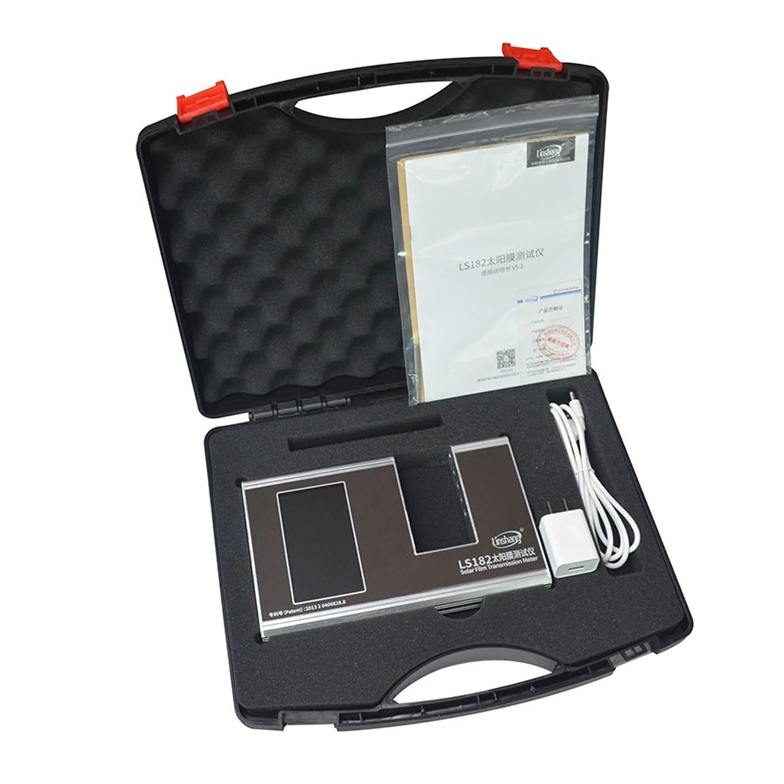 Medidor de Tinte, Medidor de transmisión UV 182, 950 nm, 1400 nm y medidor de transmisión de película IR completo