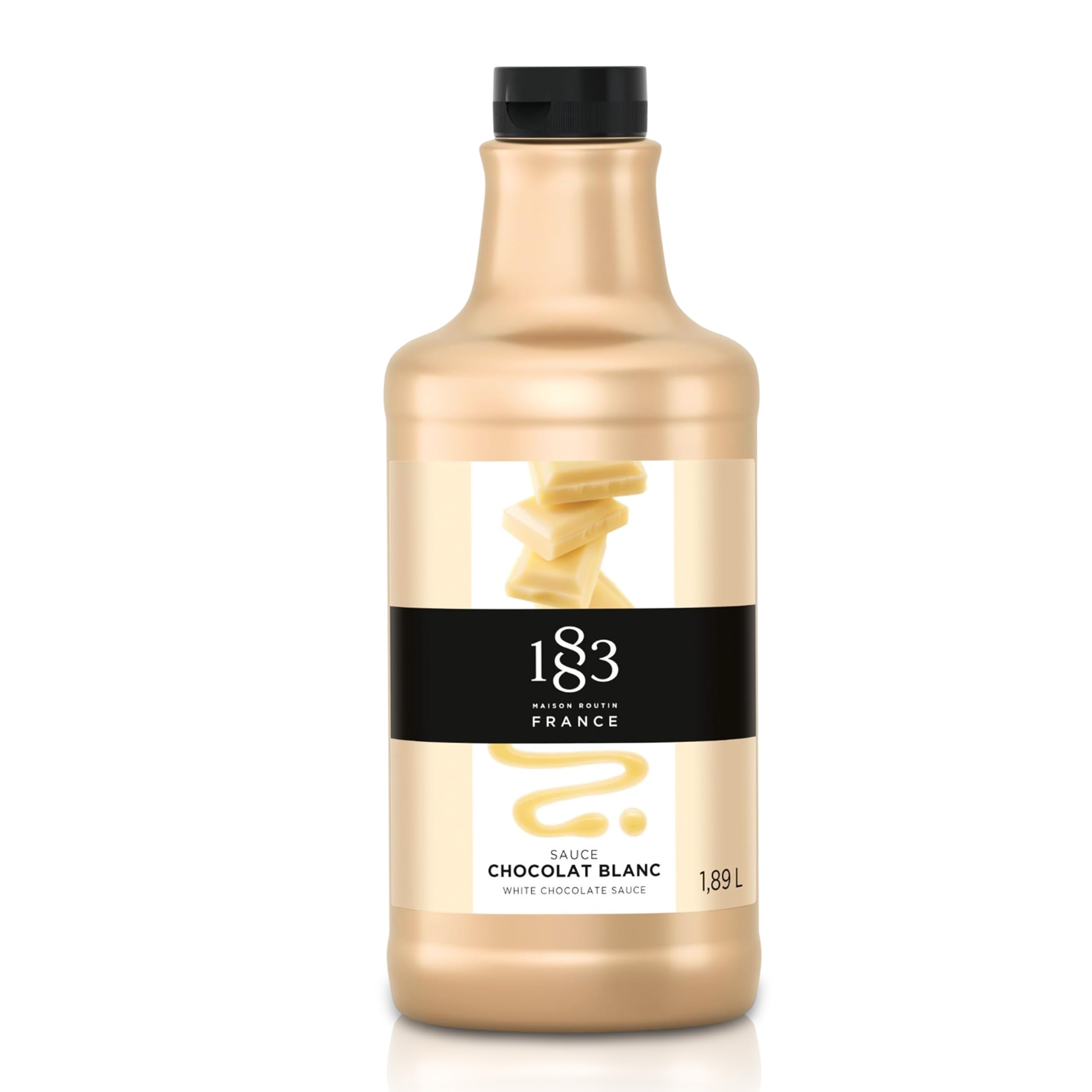 Amazon.com: 1883 White Chocolate Sauce – 1.89L Bottle – Authentic