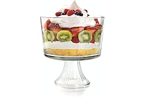 Anchor Hocking Monaco Glass Trifle Bowl
