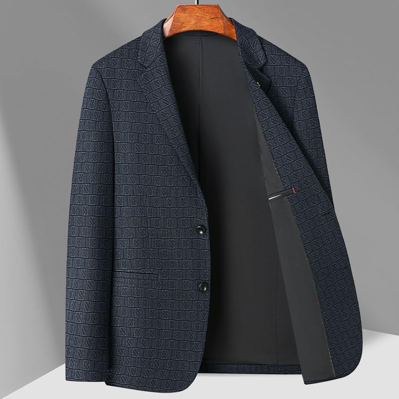 Casual Blazers Tweed Blazers Men Summer Casual Business Suit Jackets Lightweight Sports Suit Jacket Western Sport Coats2