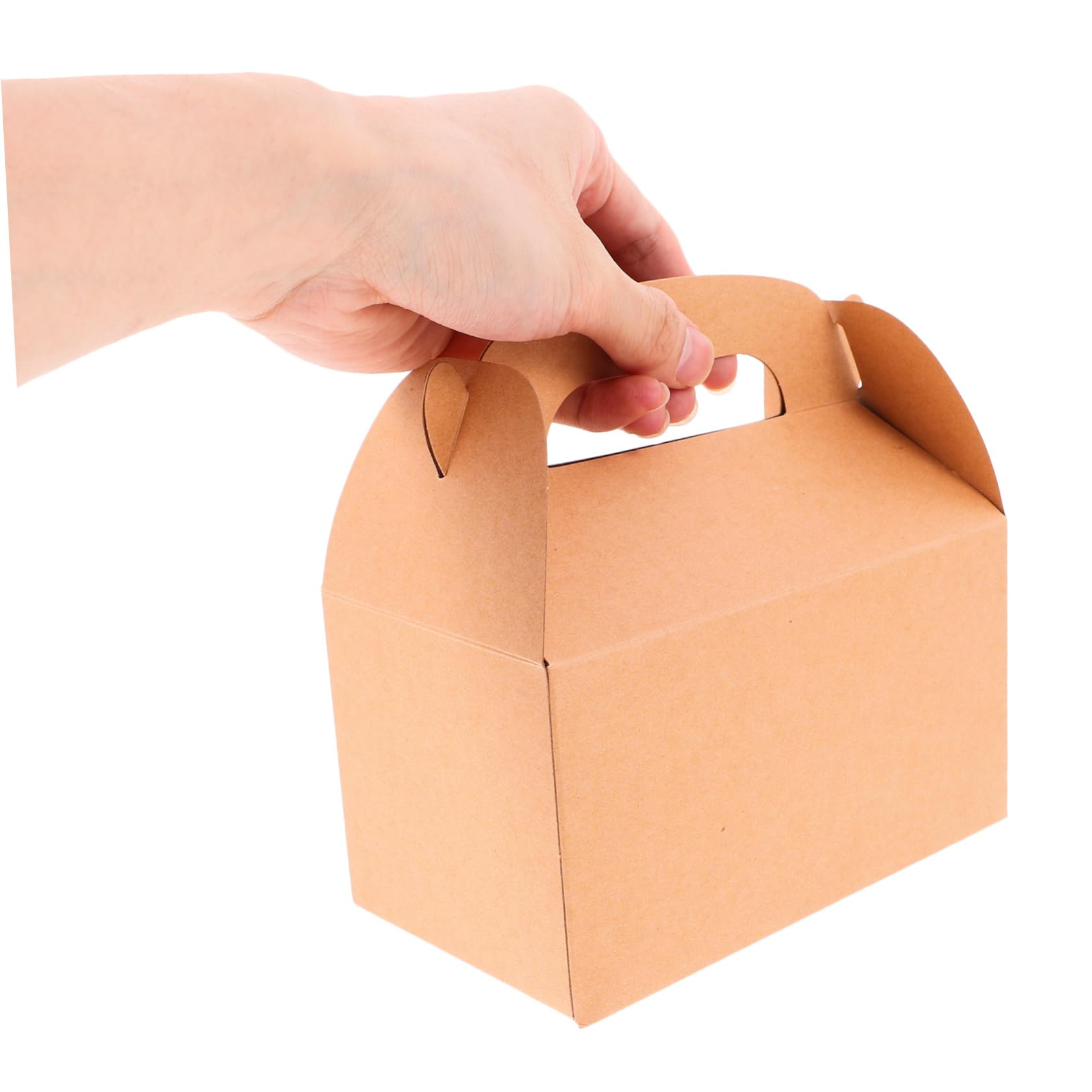 NAMOARLY Candy Treat Box Paper Storage Box 6pcs Handheld Cake Packaging for Parties