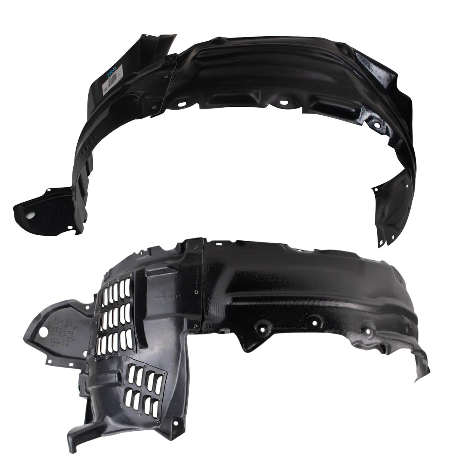 TRQ Inner Fender Liner Set Compatible with 2008-2015 Lexus LX570 LX1248107 LX1249107