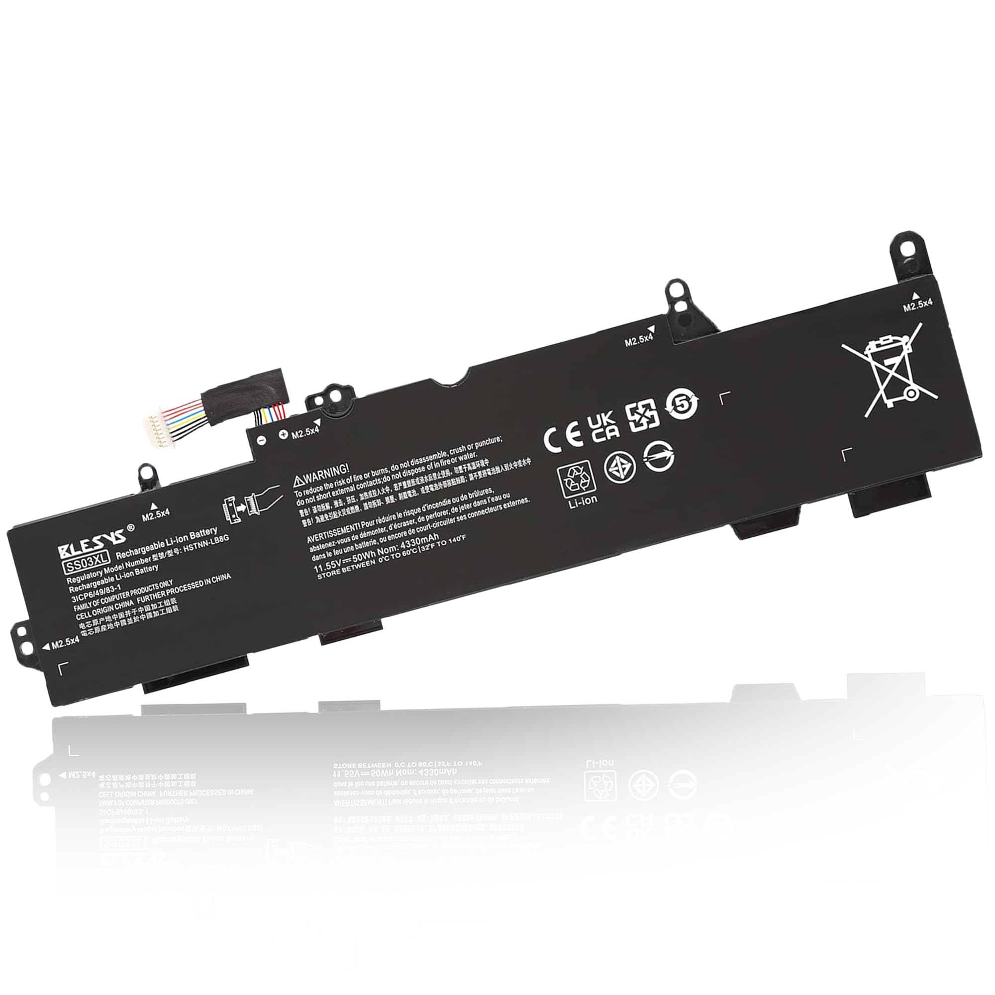 BLESYS SS03XL 933321-855 Batterie pour HP EliteBook 840 G5 840 G6