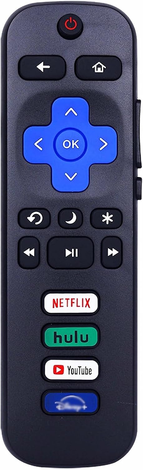 Amazon.com: Leankle Remote Controller for All Philips Roku Smart TVs ...