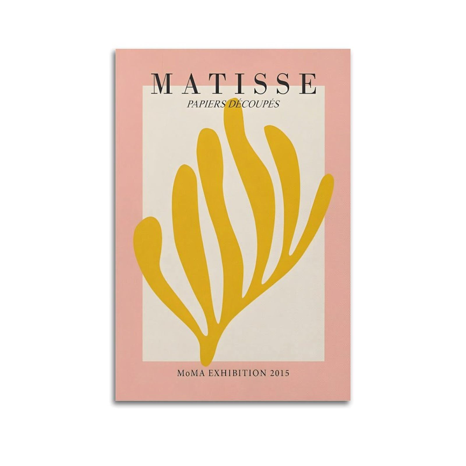 Jocrynsi Unframe-Style Henri Matisse Prints Flower Abstract Posters Aesthetic Canvas Wall Art Print Home Decor For Bedroom Living Room08x12inch(20X30cm)