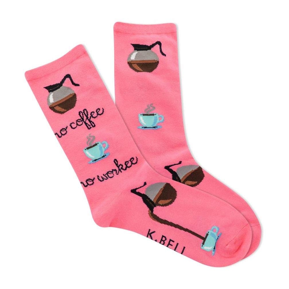 K. Bell Food & Drink Novelty Casual Crew Socks Chaussettes Femme