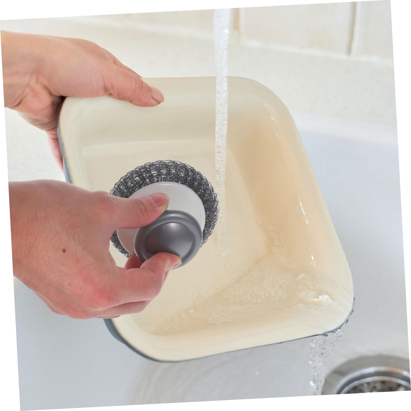 PACKOVE 10stücke Küchenbürsten Für Geschirr Ergonomische Topfreiniger Für Töpfe Pfannen Und Schalen Schonende Reinigungsbürsten Für Oberflächen
