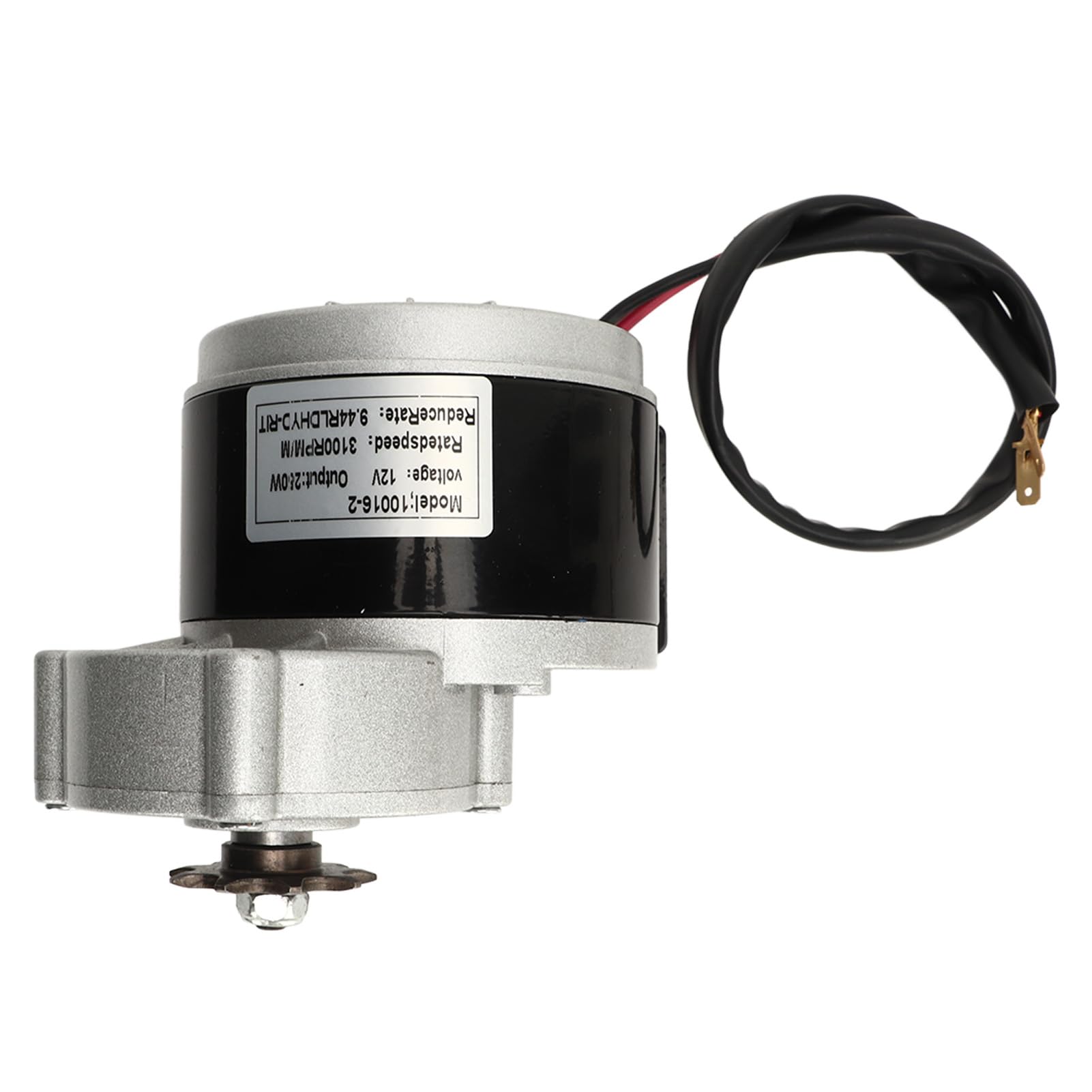 Silnik przekładni 12V 250W z przekładnią 13t 410, silnik elektryczny redukcji 330 RPM do roweru elektrycznego, skutera, motoroweru