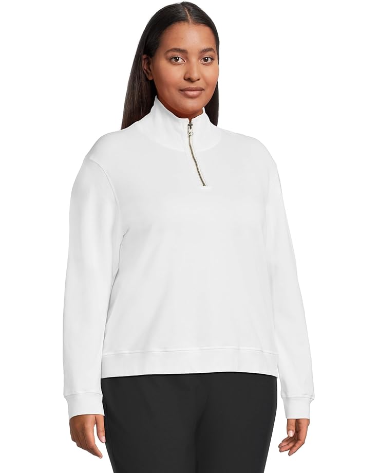 Mod-o-doc Long Sleeve Half-zip Funnel Neck Sweatshirt - #2 of 5