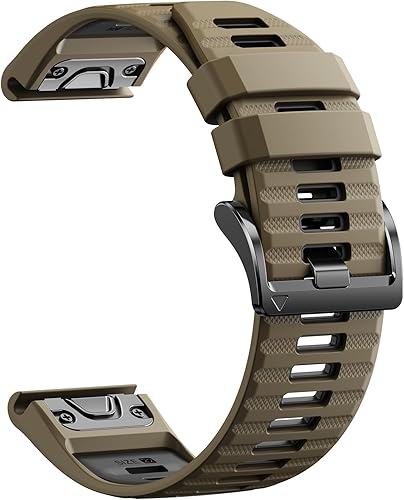 Correas de reloj Quickfit de 22 mm para Garmin Fenix 8 47 mm/7/6/5, bandas deportivas de silicona compatibles con Garmin Fenix 8 Pro 47 mm/7 Pro/6