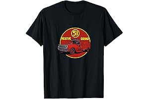 Vintage Truck Side 51 Emergency Squad Logo Essential T-shirt