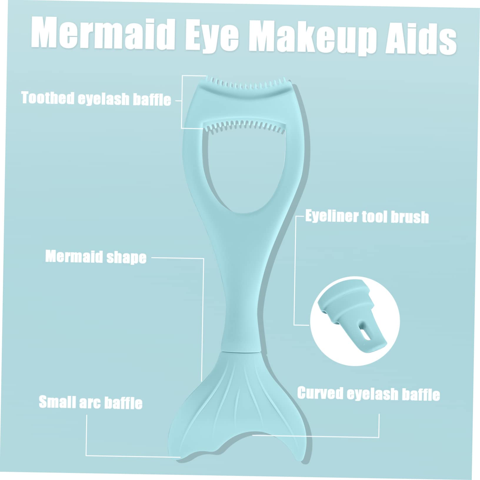 Ipetboom 9pièces Outils De Mascara Garde-mascara Multifonctionnel Pour Maquillage Des Yeux Et Prévient Les Bavures Et Facilite Application