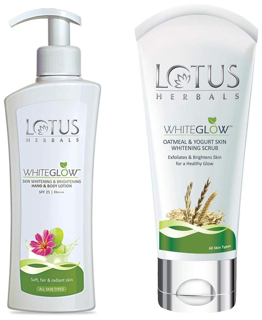 lotus whitening and brightening body lotion