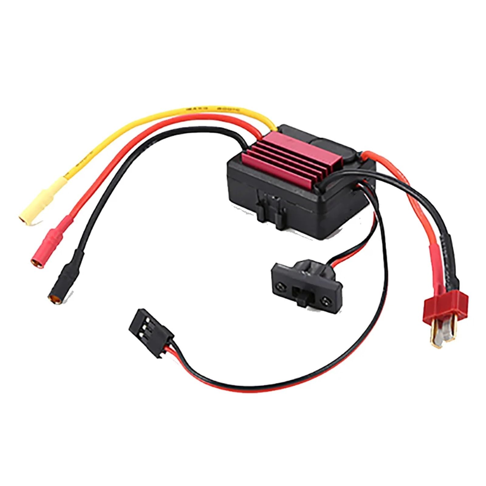 Per 1/14 1/16 1/18 Impermeabile 35A 2-3 S Brushless ESC Regolatore Velocità Elettrico 5 V/2A BEC RC Auto 2838 2845 Motore Modificato Camion Veicolo ESC RC