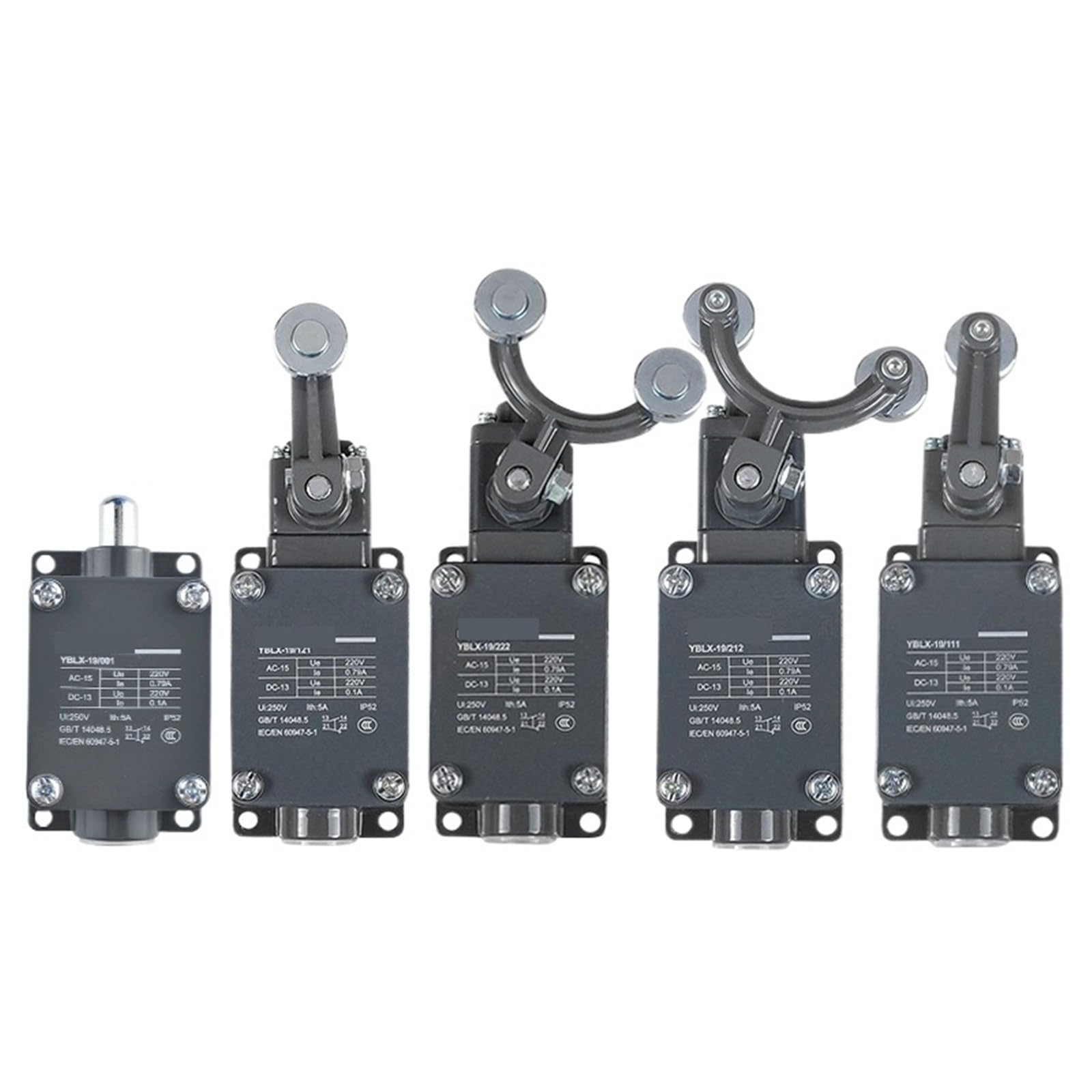 Interruptor de viaje YBLX-K1/111 para puertas de garaje y elevadores de carga 6