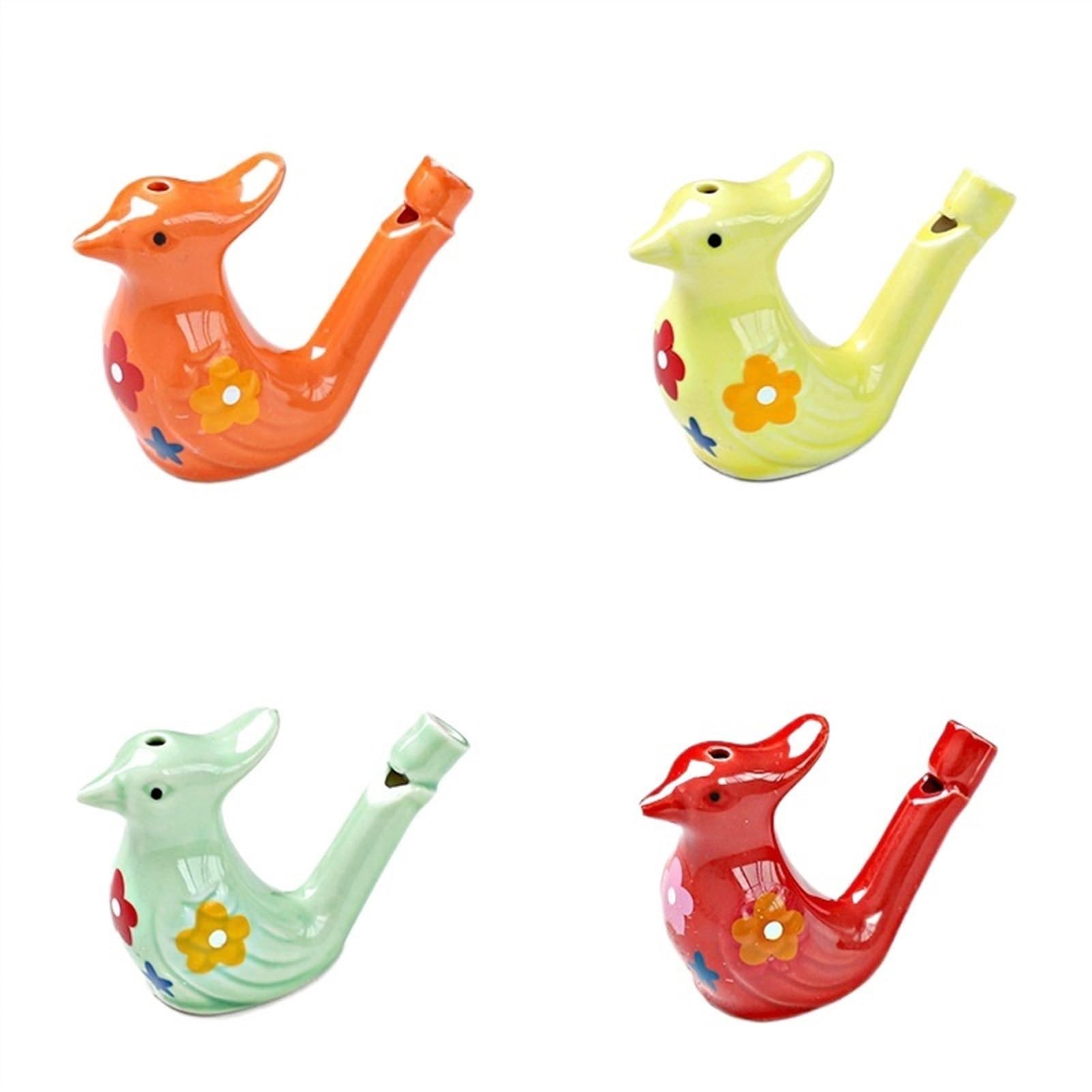 Amazon | HEGWA(ヘグヘワ) 鳥呼び笛 セラミック 水笛 子供と大人用 4個