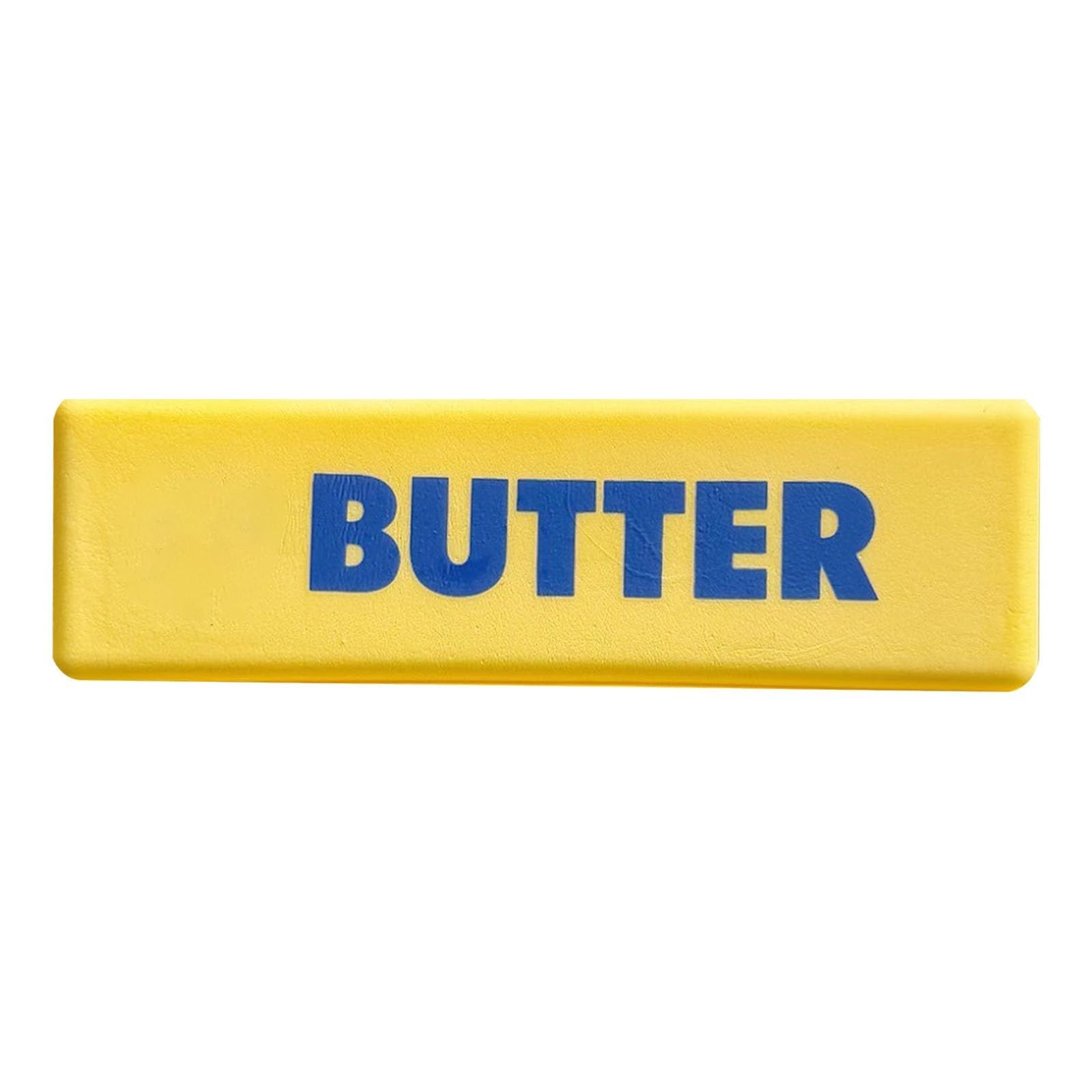 Butter Stress Relief Ornament, Soft Relaxation Decor for Adults, Portable Decompression Decoration for Home & Office, Sweet Creative Birthday Gifts for Women — image 1