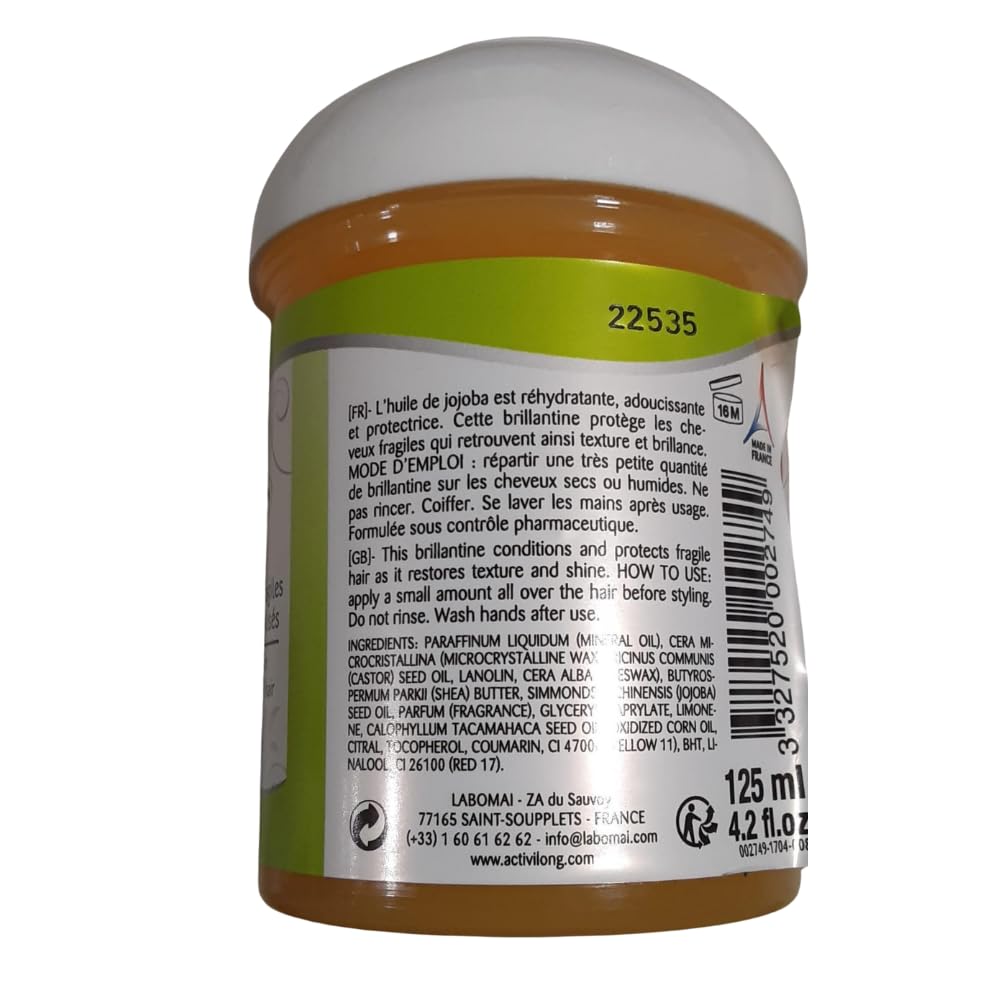 Activlong Fortifying Pomade with Jojoba Oil - 4.2 FL. OZ