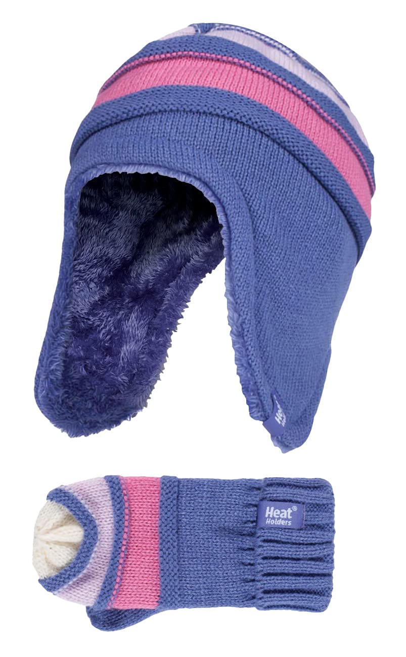 Kids Thermal Warm Hat And Mittens Set -