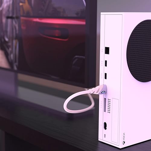 Miniatura 8 de Monster Cable HDMI 4k Ultra HD con Ethernet  Contactos de oro rosa de 24 k resistente a la corrosión y conexión V-Grip  Cable HDMI para PS3 y