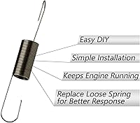 Vista 4 de AlveyTech Resorte de retorno del acelerador se adapta a Baja Doodle Bug DB30, Coleman Powersports RB100 de 105 cc, Hensim Doodle Bug, Mega Moto